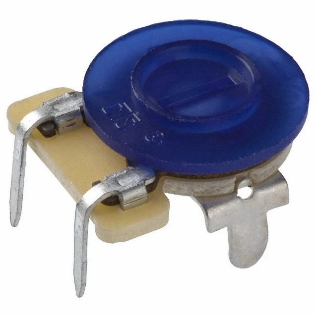 201UR103B C TS 10 kOhms 0.2W, 1/5W PC Pins UR103BThrough Hole Trimmer Potentiometer Carbon 1.0 Turn Top Adjustment
