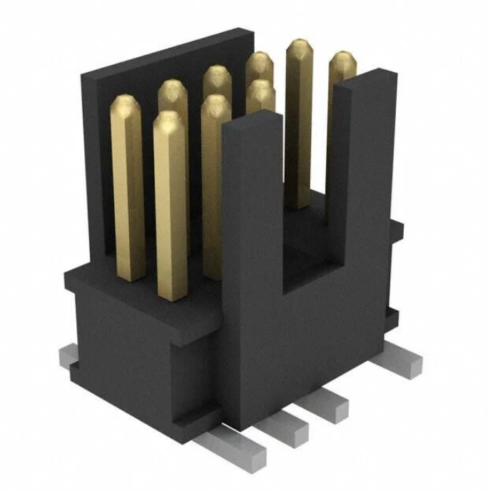 Pack of 3 FTSH-105-01-L-DV-007-K Connector Header Surface Mount 10 position 0.050" (1.27mm), RoHs