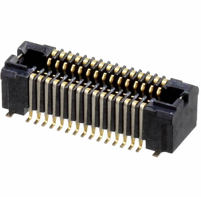 Pack of 4 AXT330124 CONN Socket 30POS SMD Gold, RoHs