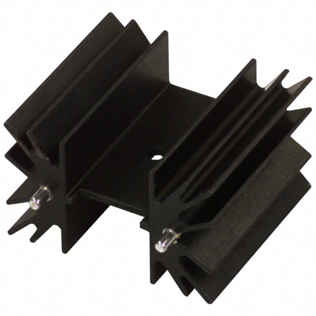 Pack of 2 529802B02500G Heat Sink TO-220 Aluminum 10.0W @ 50°C Board Level, Vertical, Rohs