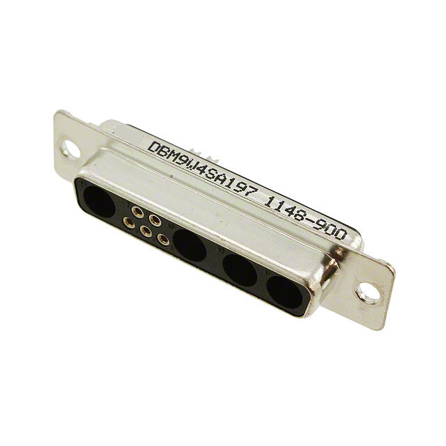 DBM9W4SA197 Connector D-Sub Receptacle 9POS PNL MNT