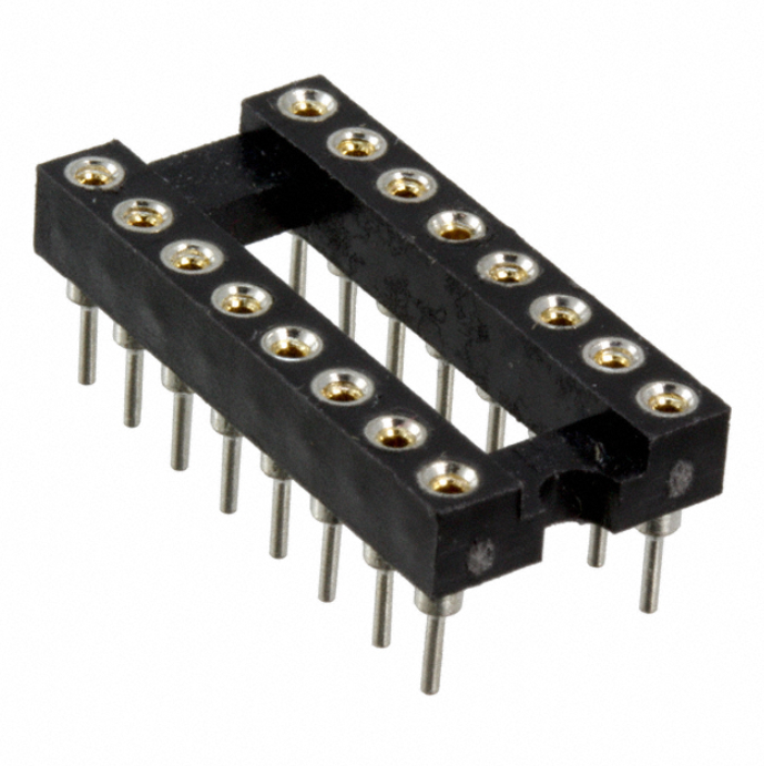 ICO-316-ZSST Conn DIP Socket SKT 16 POS 2.54mm Solder ST Thru-Hole