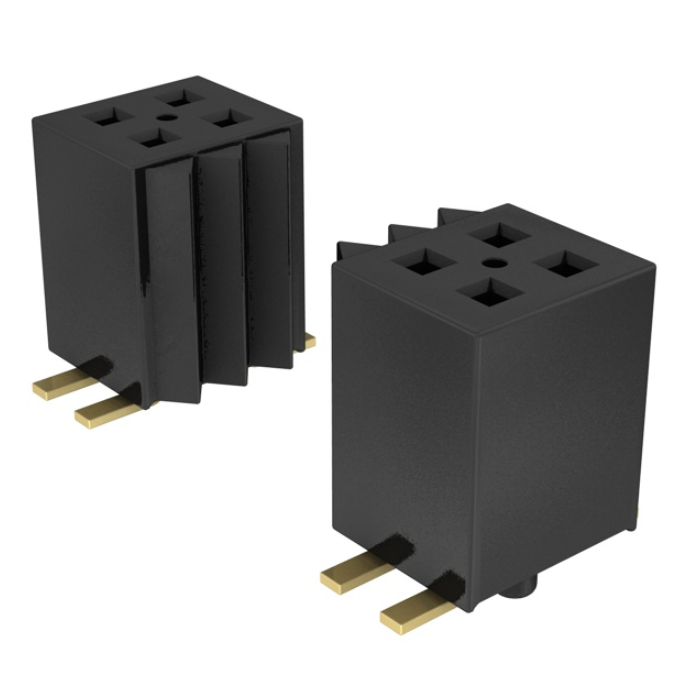 Pack of 2 FLE-110-01-G-DV-A CONN RCPT 20POS 0.05 Gold SMD, RoHs