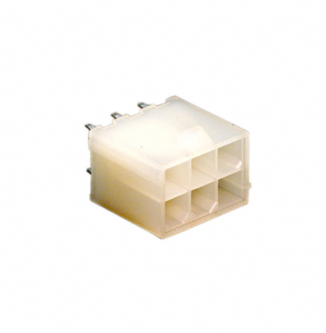 Pack of 4 0039290063 Connector Header Through Hole 6 position 0.165" (4.20mm), RoHs