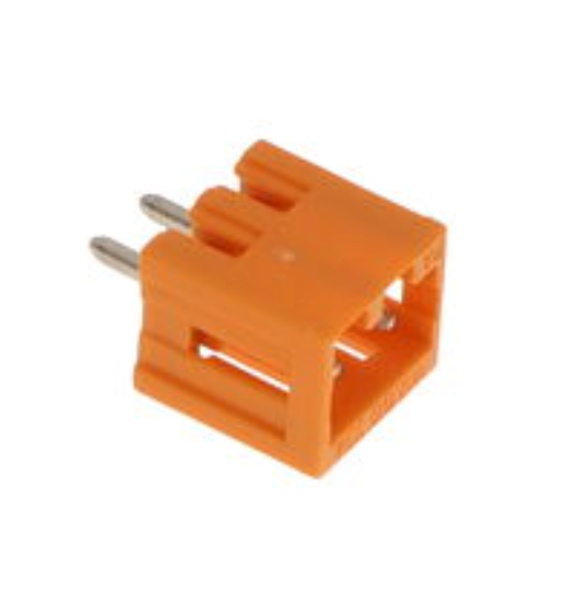 734-232 Term Block HDR 2POS 3.81MM