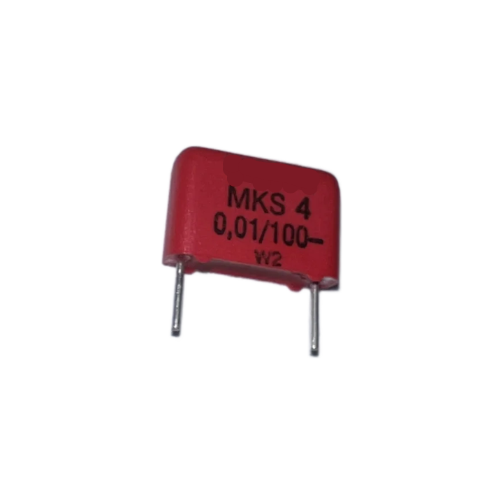 Pack of 10 MKS40.0/100 Capacitor MKS 40 Series Metallized 0.01uF 100V