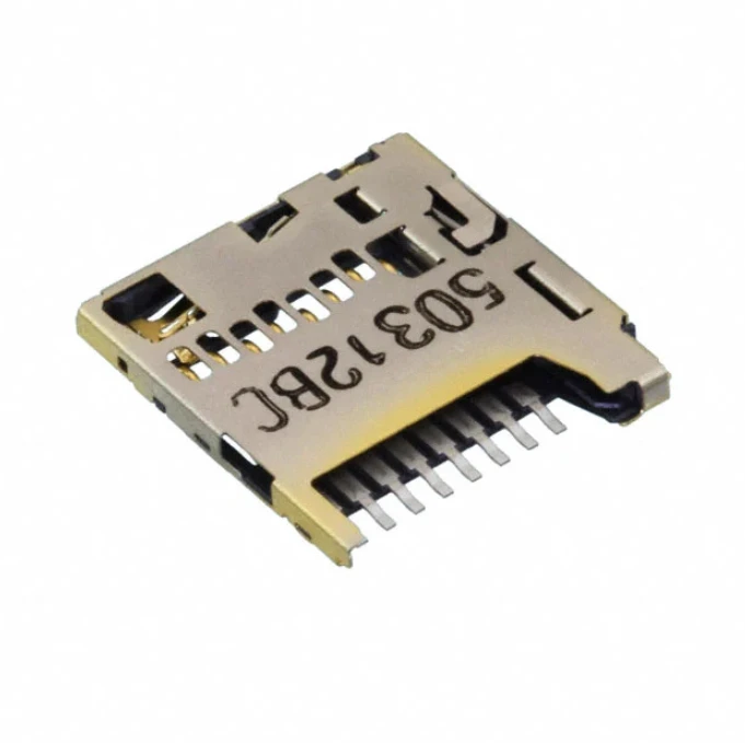 Pack of 4 5033981892 Connector Micro-SD R/A SMD, Rohs