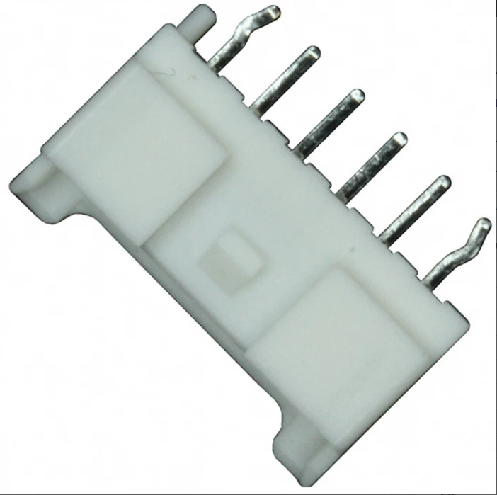Pack of 5 B06B-PASK-1(LF)(SN) CONN HDR PA 6POS Top W/Boss, Rohs