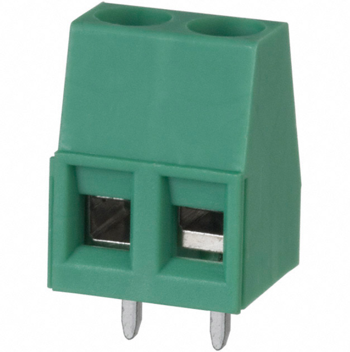 Pack of 4 1715022 Connector Terminal Block Horizontal 2POS Side Entry 5MM PCB, Rohs