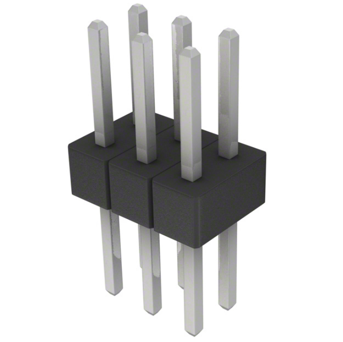 Pack of 5 PEC03DABN Connector Header Vert 6POS 2.54MM, Rohs