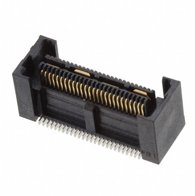 QFS-026-06.25-SL-D-A CONN RCPT 52POS SMD Gold, Rohs