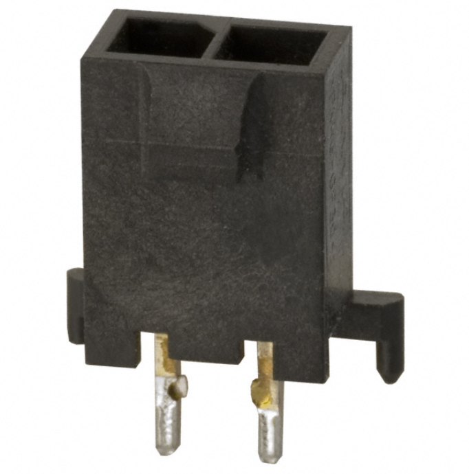 Pack of 4 2-1445050-2 Connector Header Through Hole 2 position 0.118" (3.00mm) , Rohs