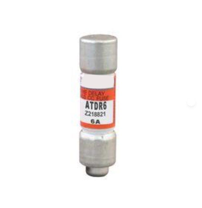 ATDR6 Fuse Cartridge Requires Holder 6A 600 VAC 300 VDC