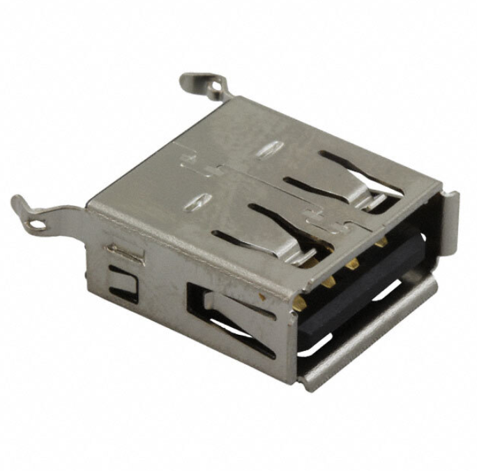 Pack of 4 UE27AE54100 CONN RCPT USB2.0 TYPEA 4POS VERT, Rohs
