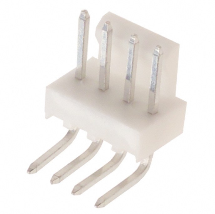 Pack of 4 0022053041 Connector Header Through Hole, Right Angle 4 position 0.100" (2.54mm), Rohs