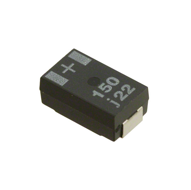 6SW150M CAP ALUM POLY 150UF 20% 6.3V SMD, Rohs