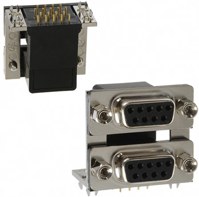 189-009-513R571 Connector D-Sub Receptacle 9 Position R/A SLDR, Rohs
