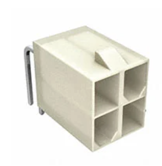 Pack of 4 0039301040 Connector Header Through Hole, Right Angle 4 position 0.165" (4.20mm)