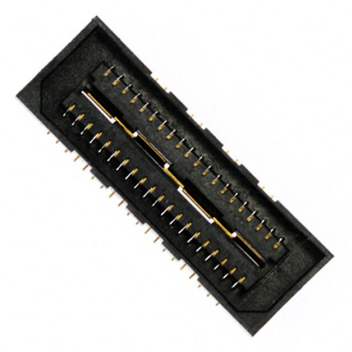 Pack of 2 QSE-020-01-F-D-A Connector Receptacle 40 Position Surface Mount Gold, Rohs