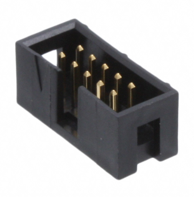 Pack of 4 1761681-3 Connector Header Through Hole 10 position 0.100" (2.54mm), Rohs
