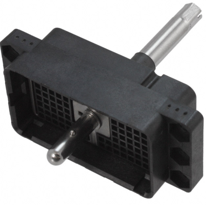 DL2-96P Connector Housing 96 Position Black Panel Mount