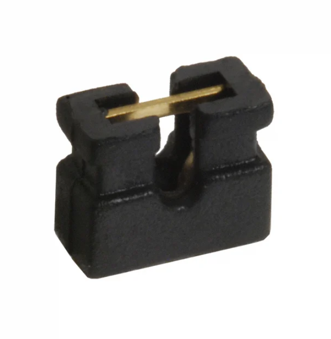 Pack of 5 SPN02SYBN-RC Connector Shunt 2 Position 2MM Open Gold, RoHs