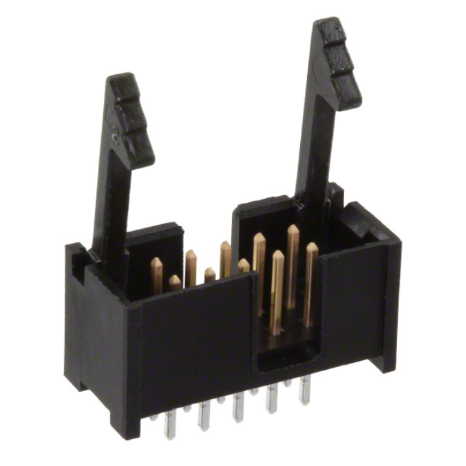 104128-1 Connector Header Through Hole 10 position 0.100" (2.54mm)
