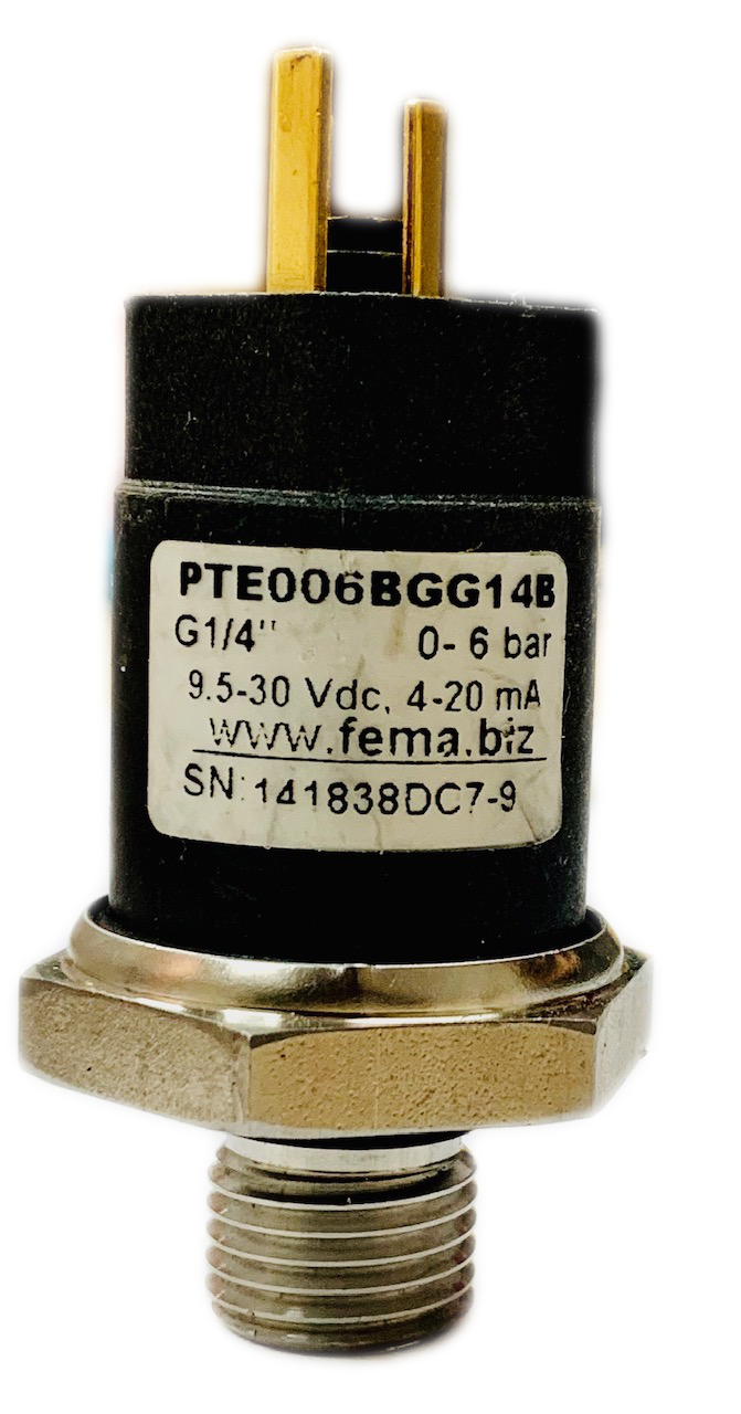 PTE006BGG14B  Pressure Sensor Transducer 9.5-30VDC, 4-20mA