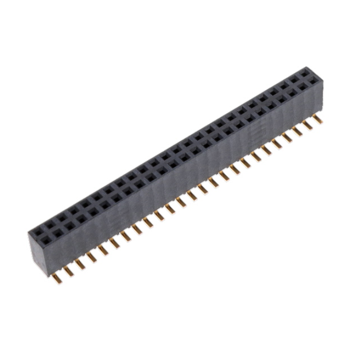 SSW-125-22-G-D-VS-P Connector Receptacle 50 Position 2.54mm Gold SMD