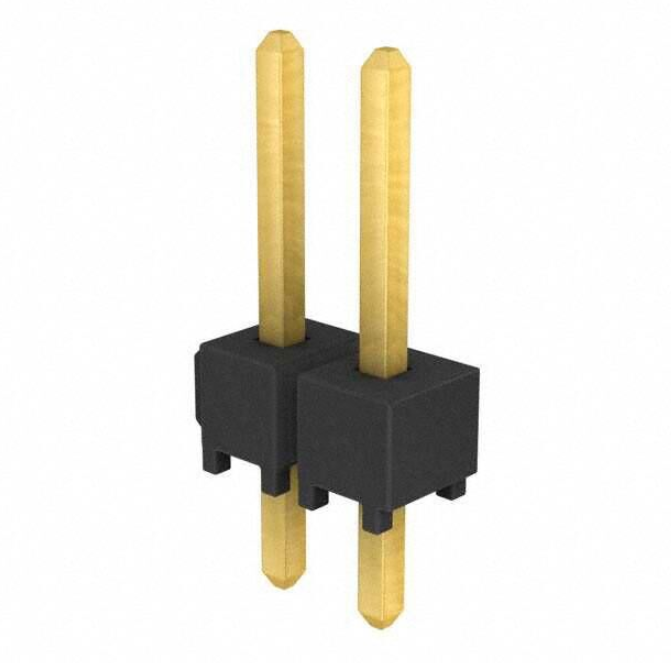 Pack of 10 TSW-102-07-G-S Connector Header Through Hole 2 position 0.100" (2.54mm)