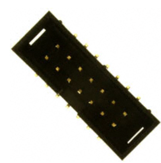 Pack of 4 SBH11-NBPC-D07-SM-BK Connector Header Surface Mount 14 position 0.100" (2.54mm)