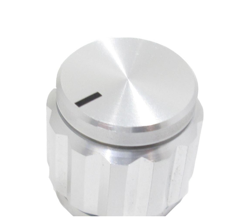 45KN030 Knob & Dial Aluminum .79"D