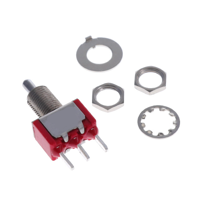 7103MHAV2QE Toggle Switch SPDT Panel Mount 5A 125V