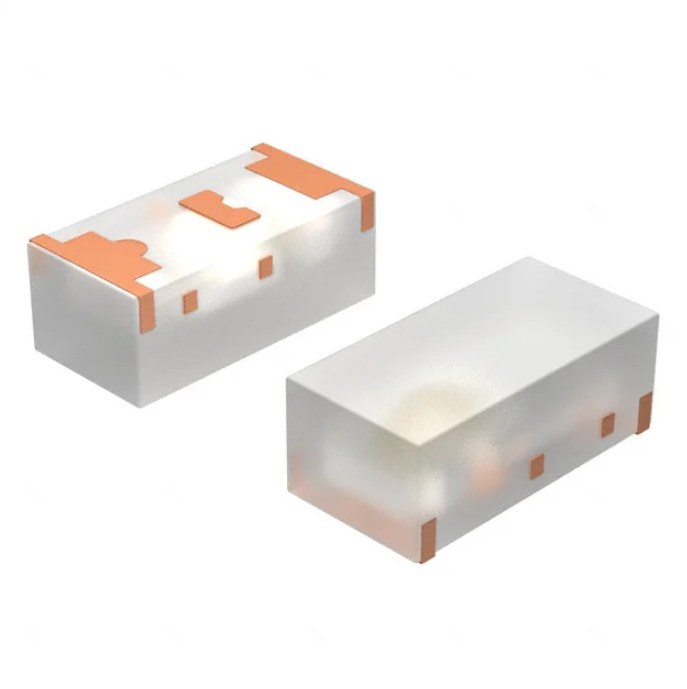 Pack of 10 TLMS1100-GS08 LED Red 0603 SMD