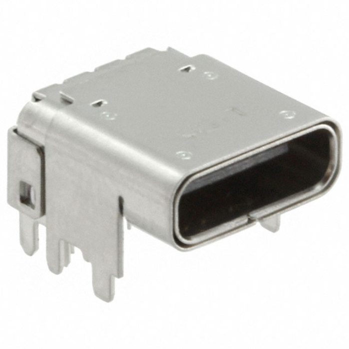Pack of 2 C-ARA1-AK512 Connector RCP USB3.0 Type-C 24 Position RA SMD