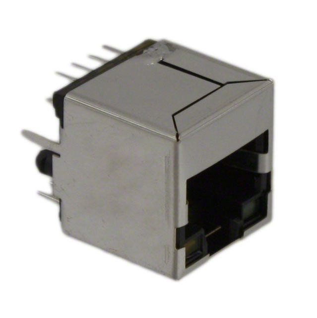 SI-46001-F Connector Jack, 1 Port RJ45 Through Hole 10/100 Base-T