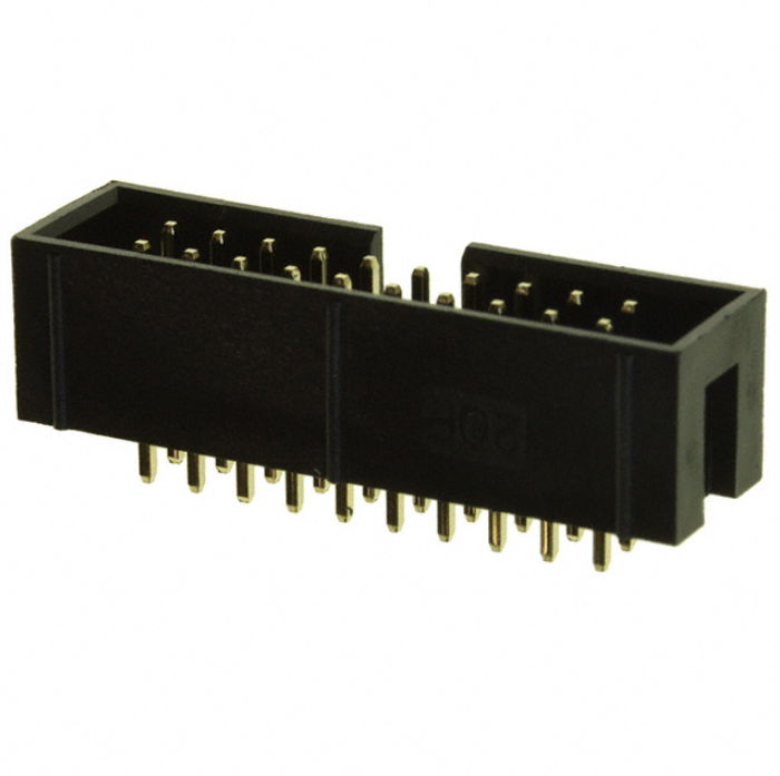 SBH11-PBPC-D10-ST-BK  Connector Header Through Hole 20 position 0.100" (2.54mm)
