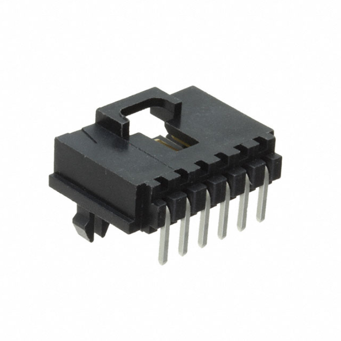 Pack of 2 0705510040 Connector Header Through Hole, Right Angle 6 position 0.100" (2.54mm)