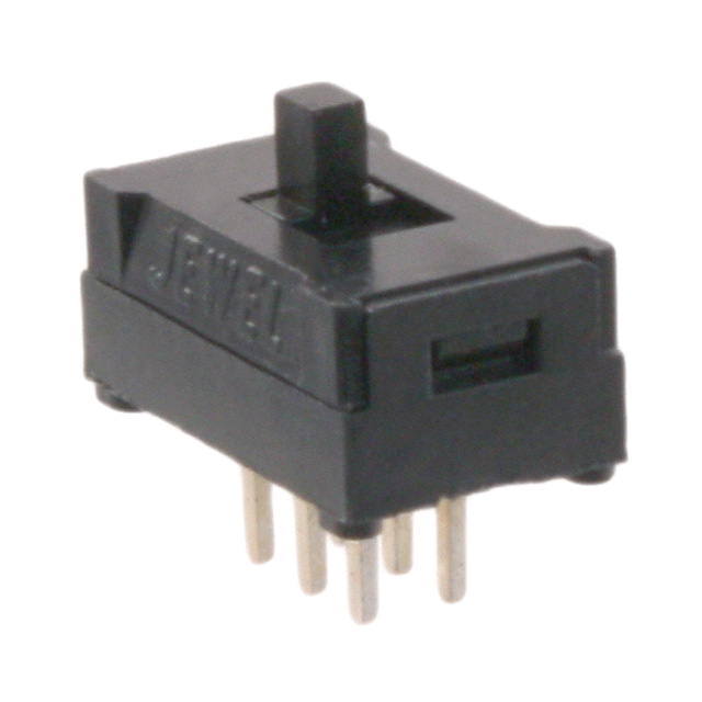 MJS22  APEM INC  SWITCH SLIDE DPDT 100MA 12V	
