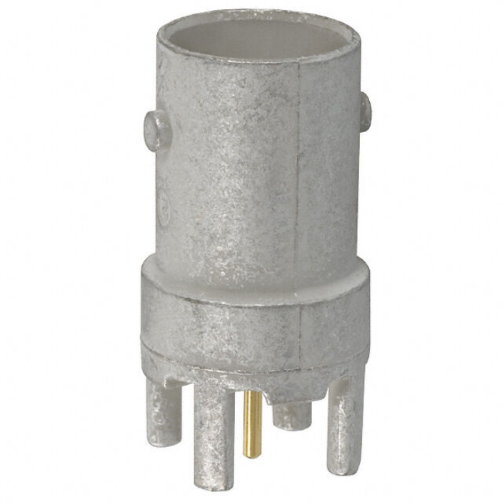 414394-1 BNC Connector Jack, Female Socket 75 Ohms Through Hole Solder