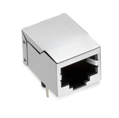 61500814221   Modular Connectors Ethernet Connectors WR-MJ Feml Shielded 8P8C Horztl Tab Down