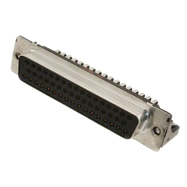 09665526616 HARTING Connector D-SUB RCPT 50POS R/A SOLDER, RoHS