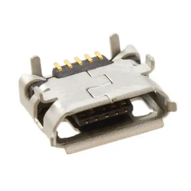 Pack of 2  1734366-4   CONNCETOR RCPT USB2.0 TYPEA 4POS VERT :ROHS
