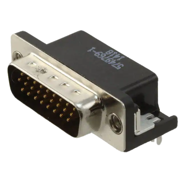 5749769-1      CONNECTOR DSUB HD PLUG 26POS R/A SLDR :ROHS
