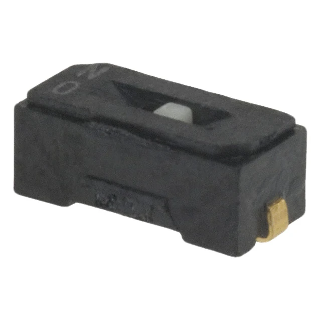Pack of 4  CHS-01TA  Copal Electronics  SWITCH SLIDE DIP SPST 100MA 6V :ROHS CUT TAPE
