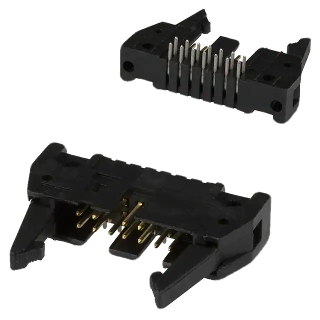 499786-2   Connector Header R/A 14POS 2.54MM
