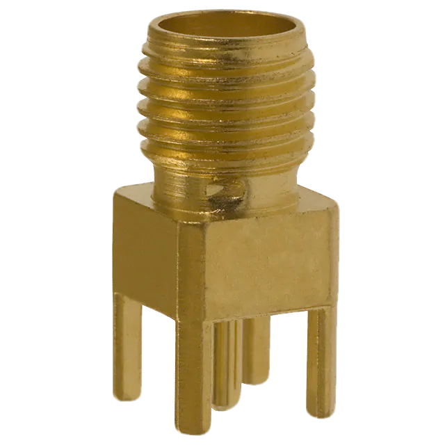 Pack of 9   221789-1    Connectors Jack Female Socket 50Ohm PCB Gold SMA :RoHS