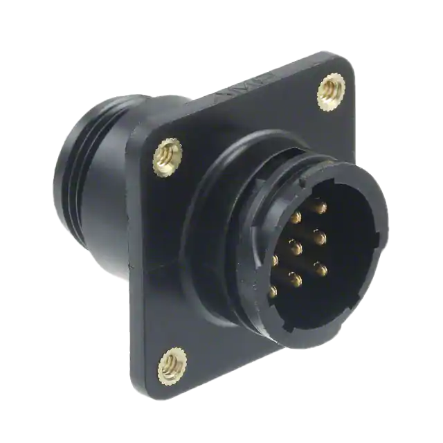208223-3  Circular Connector 9Position Male Receptacle
