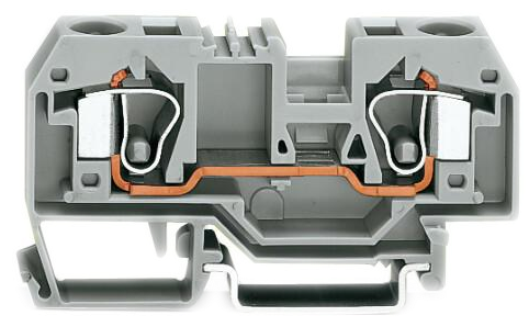 284-901 WAGO 2-Conductor Through Terminal Block Centre Marking For Din 35 Rail Front-Entry Cage Clamp Connection Horizontal Type