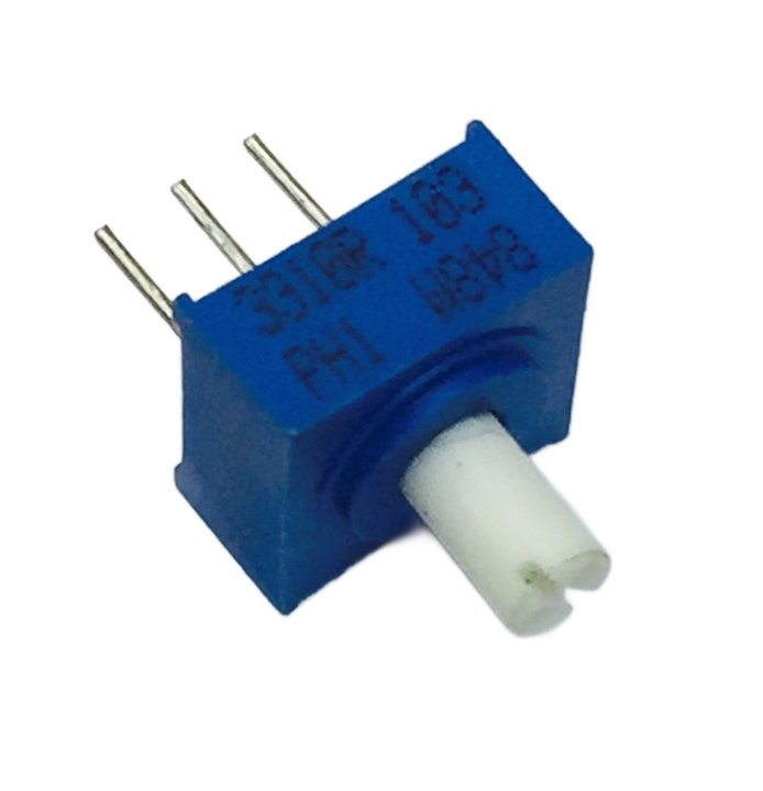 3310R025103, 3310R-25-103 Pot 10K OHM 1/4W Plastic Linear 3310RPH1103  3310R-025-103L